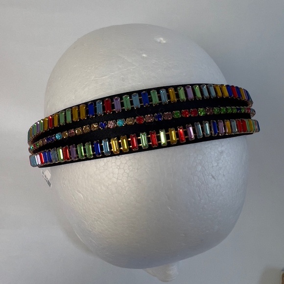 ANTHRO Sparkling Rhinestones Headband NWOT - Picture 2 of 6